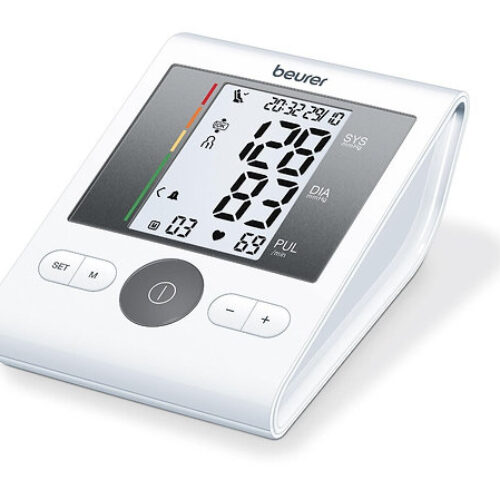 Beurer BM 28 Blood Pressure Monitor With Adaptor (White)